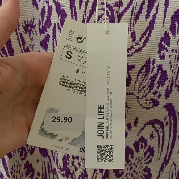 Zara dress size Small. Never worn - Picture 3 of 4